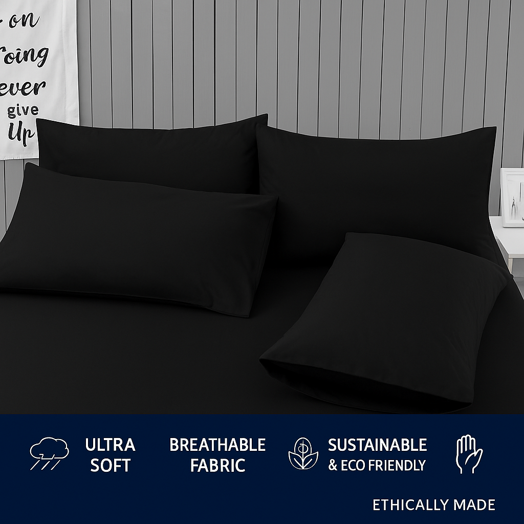 Luxury Bed Sheet Set – Ultra Soft Microfiber