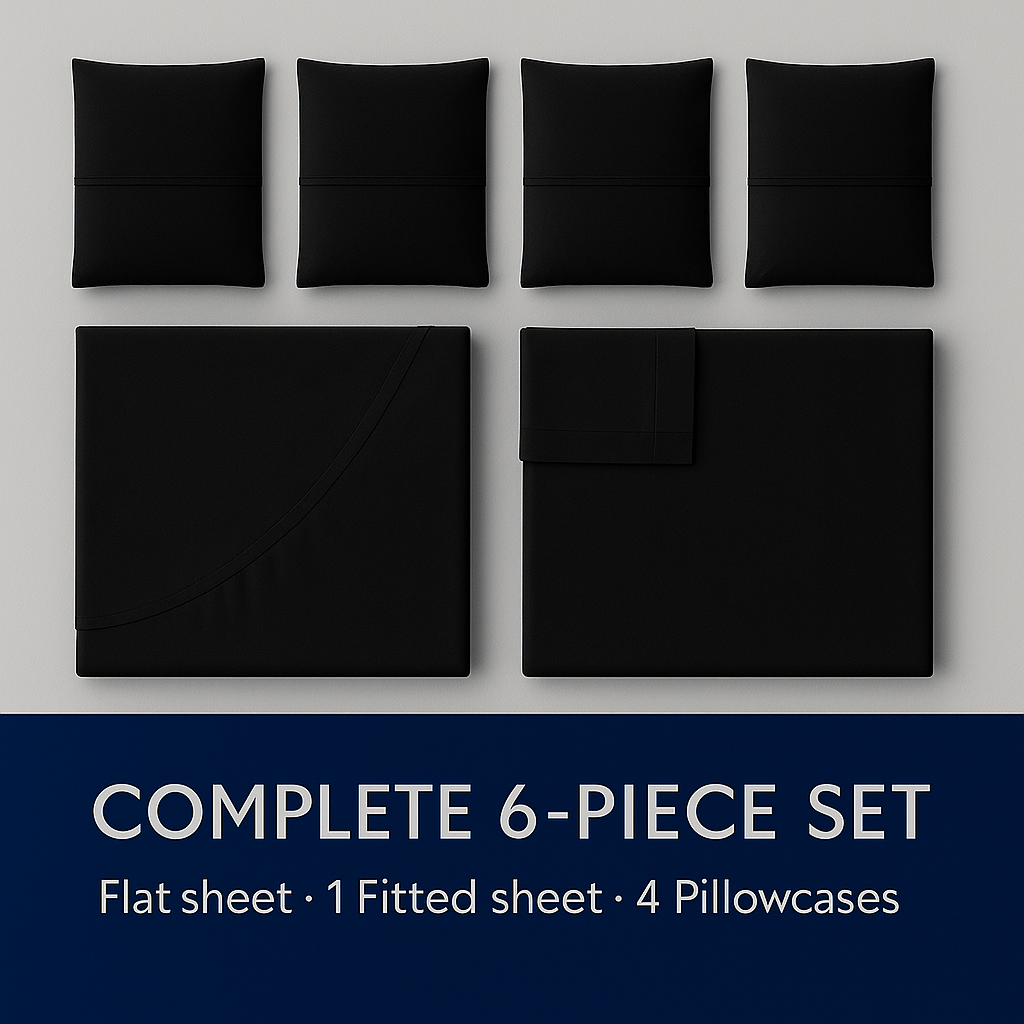 Luxury Bed Sheet Set – Ultra Soft Microfiber