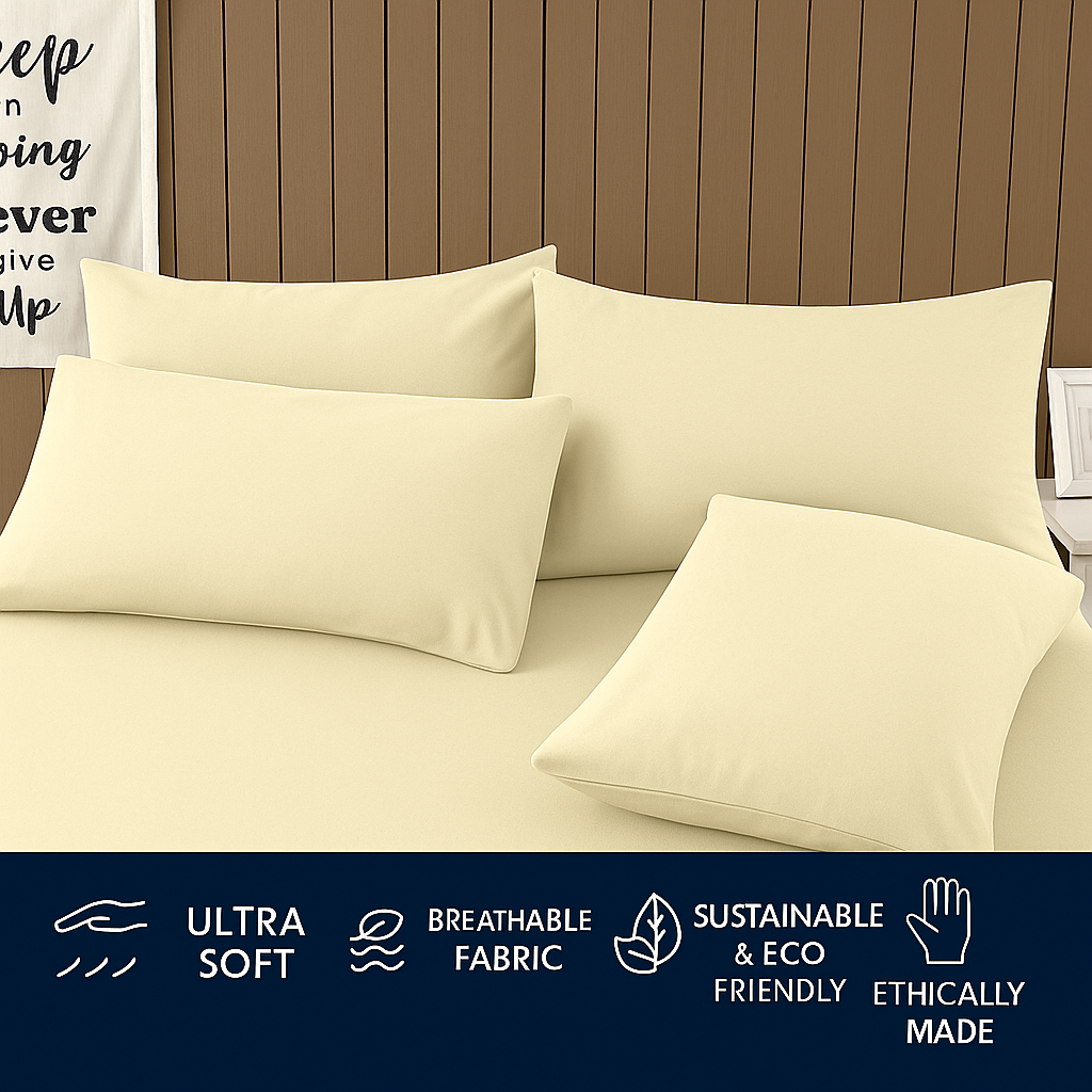Luxury Bed Sheet Set – Ultra Soft Microfiber
