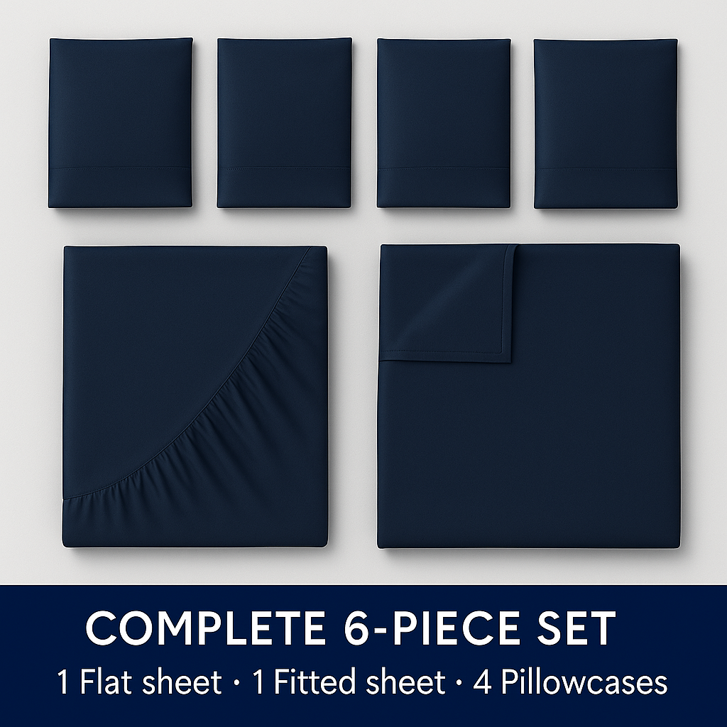 Luxury Bed Sheet Set – Ultra Soft Microfiber
