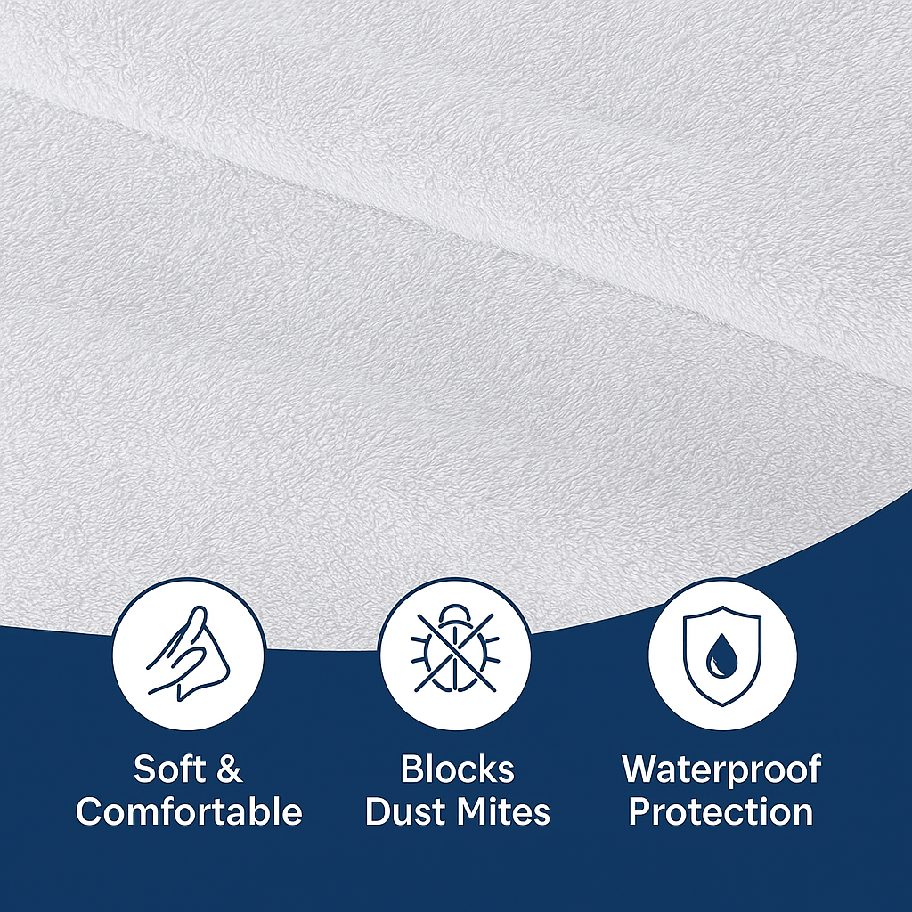 Waterproof Mattress Protector – Deep Pocket Cover