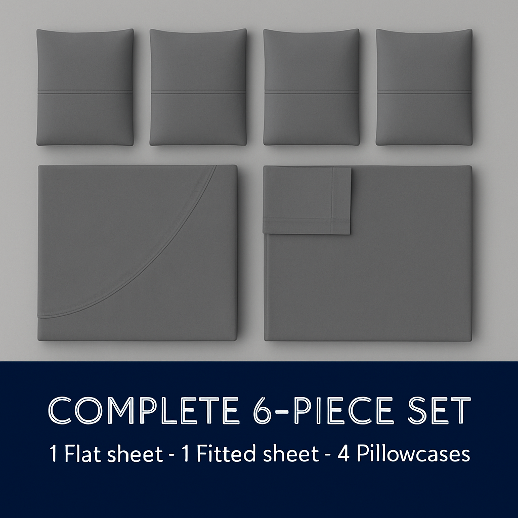 Luxury Bed Sheet Set – Ultra Soft Microfiber