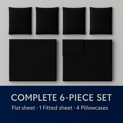 Luxury Bed Sheet Set – Ultra Soft Microfiber