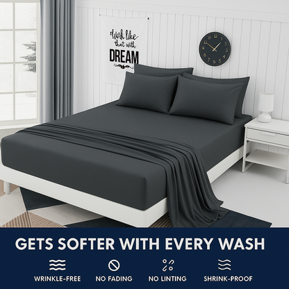 Luxury Bed Sheet Set – Ultra Soft Microfiber