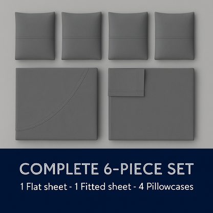 Luxury Bed Sheet Set – Ultra Soft Microfiber