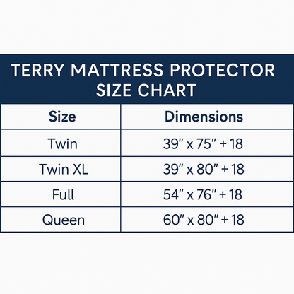 Waterproof Mattress Protector – Deep Pocket Cover